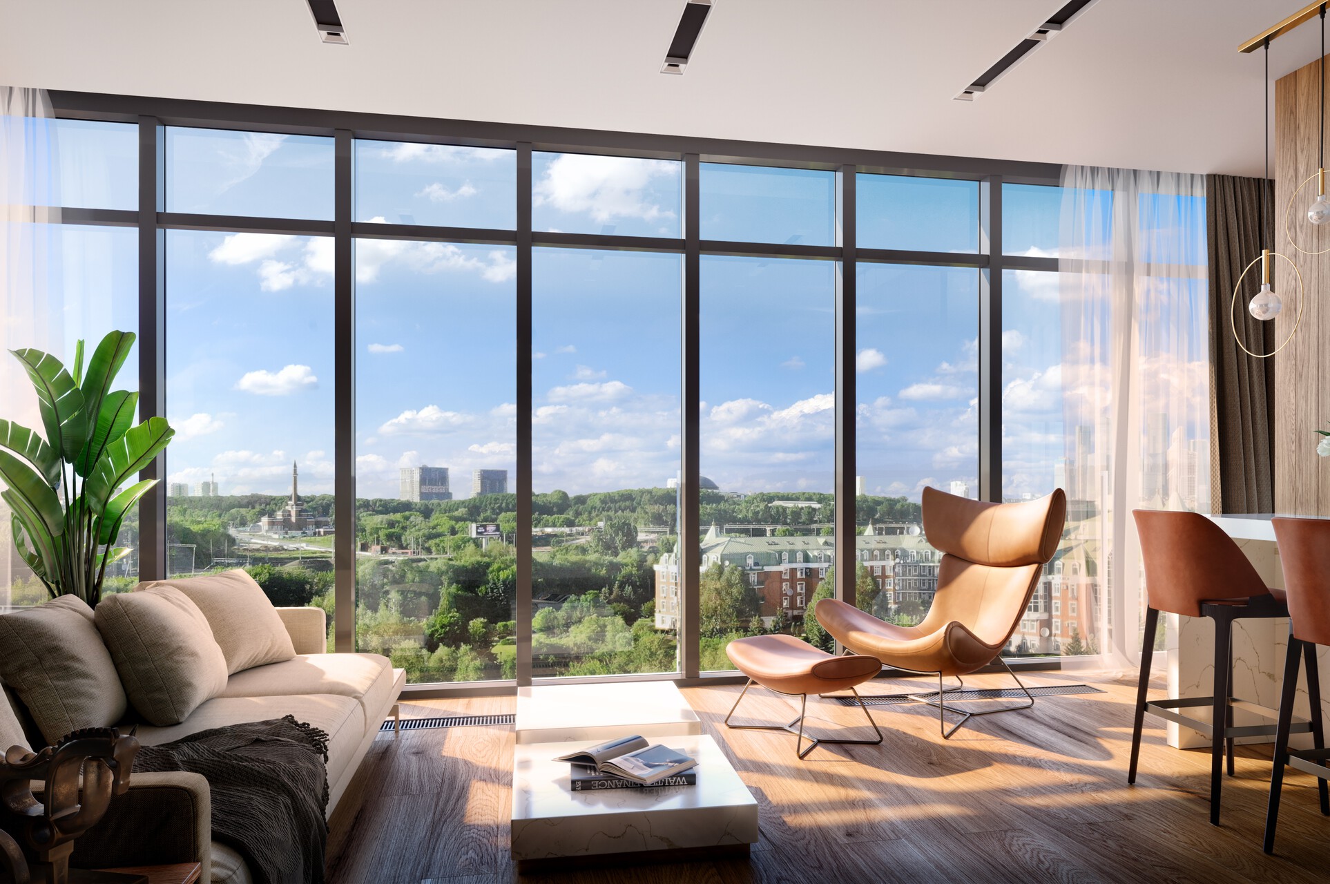 Пентхаусы с потрясающими видами