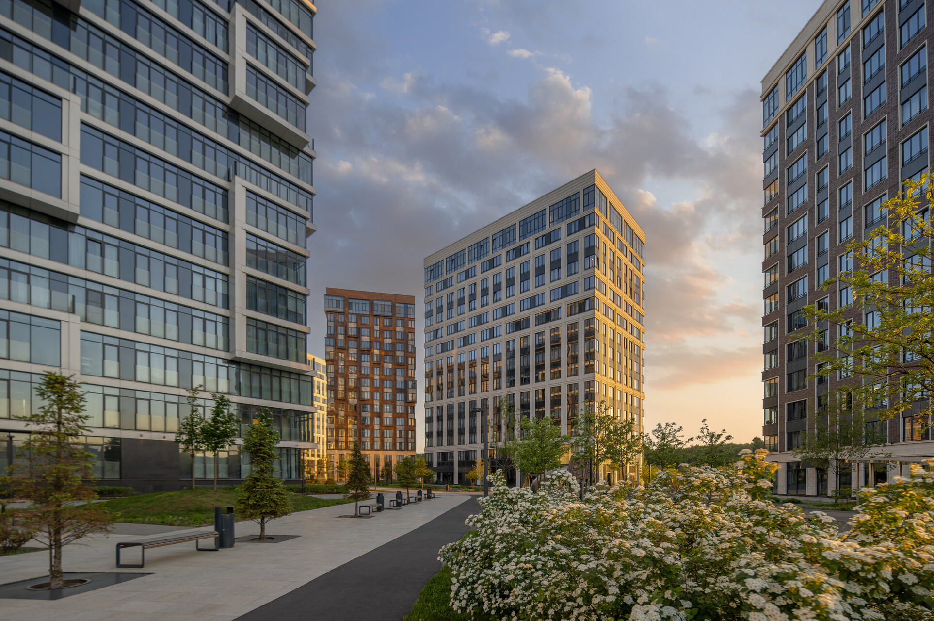 Концепцией предусмотрено 6 типов садов