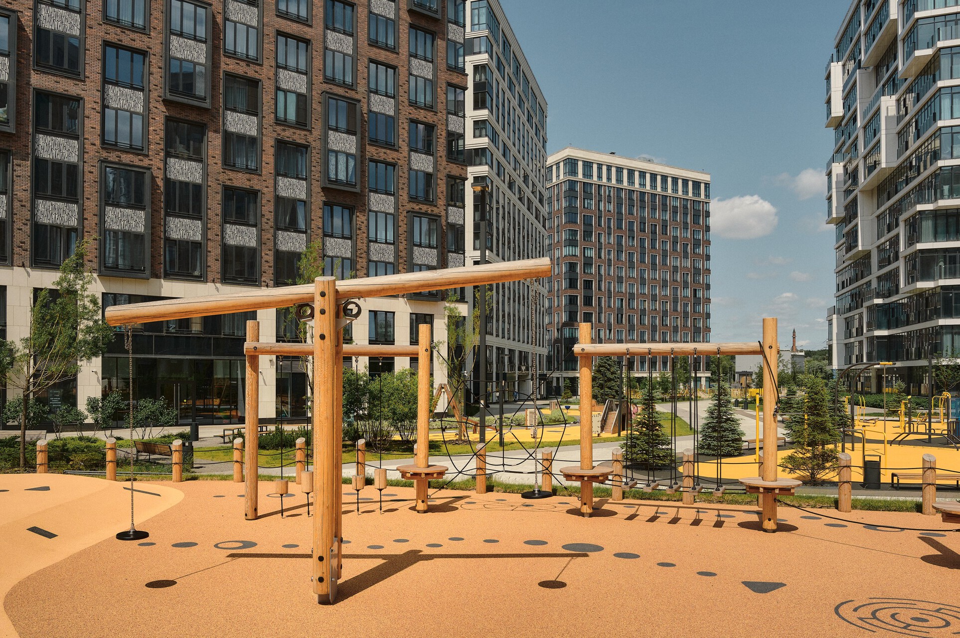 Пространство для развития, активности и веселых игр на свежем воздухе