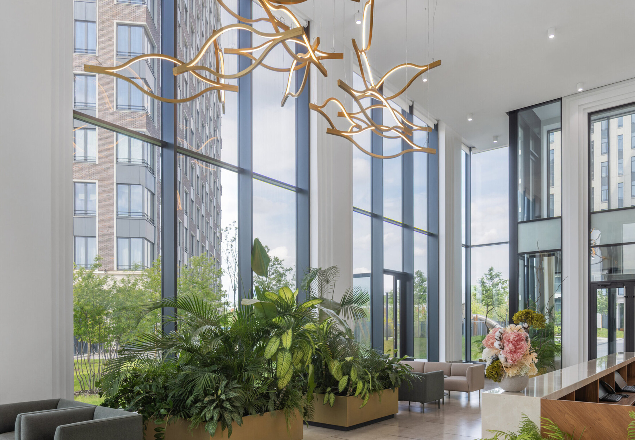 Потолки высотой 7,8 метра