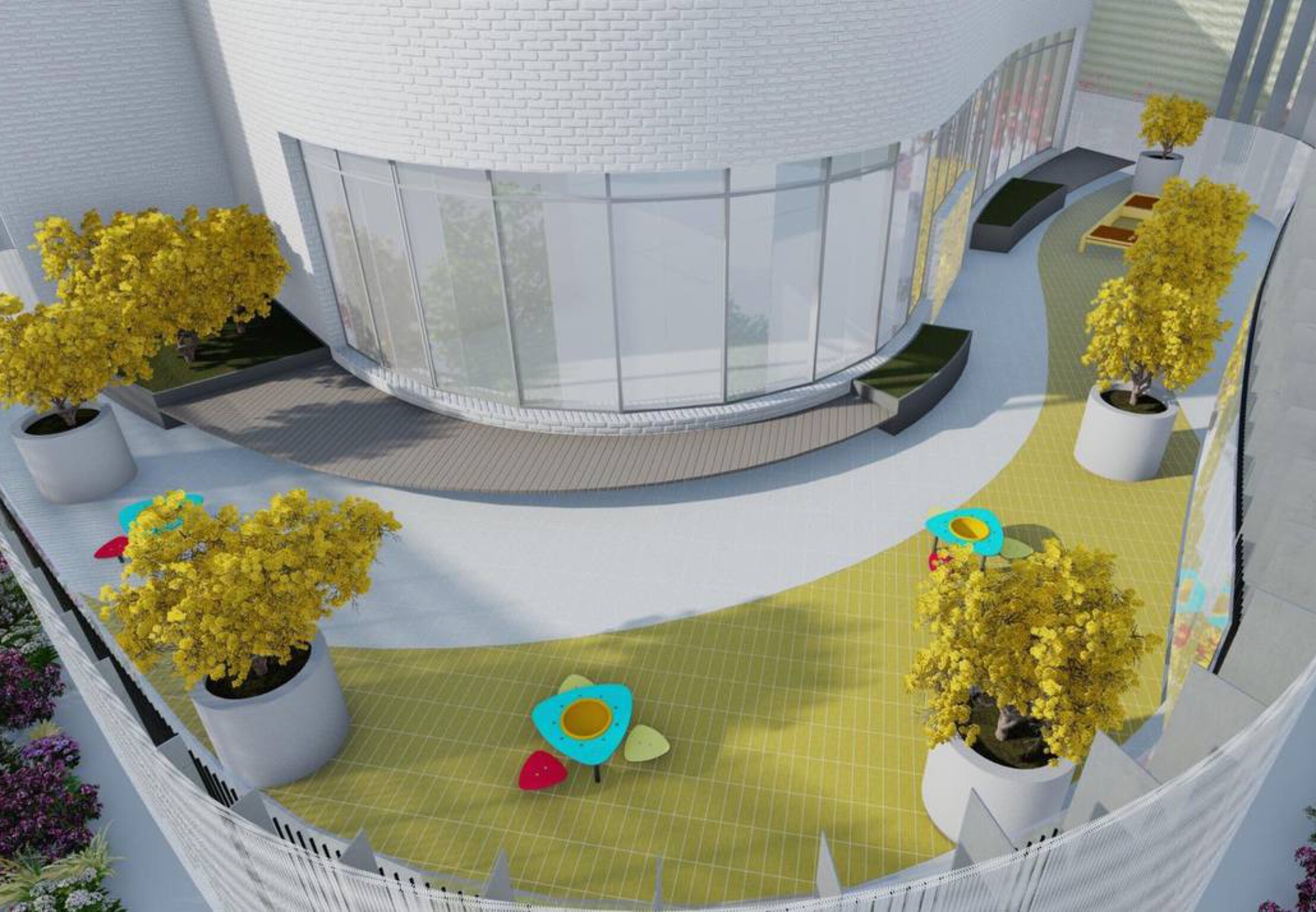 Детский сад в шаговой доступности от West Garden