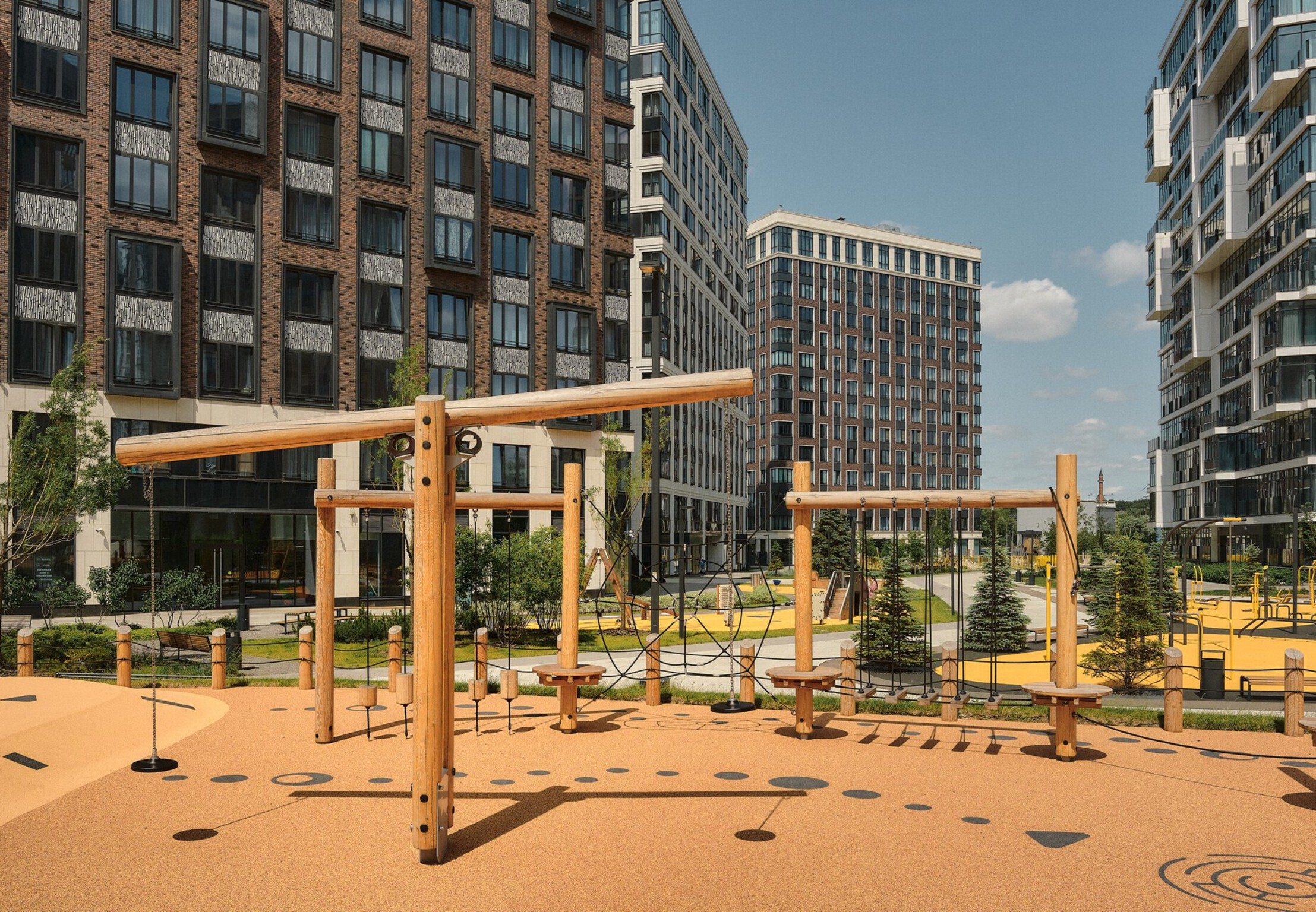 Пространство для развития, активности и весёлых игр на свежем воздухе