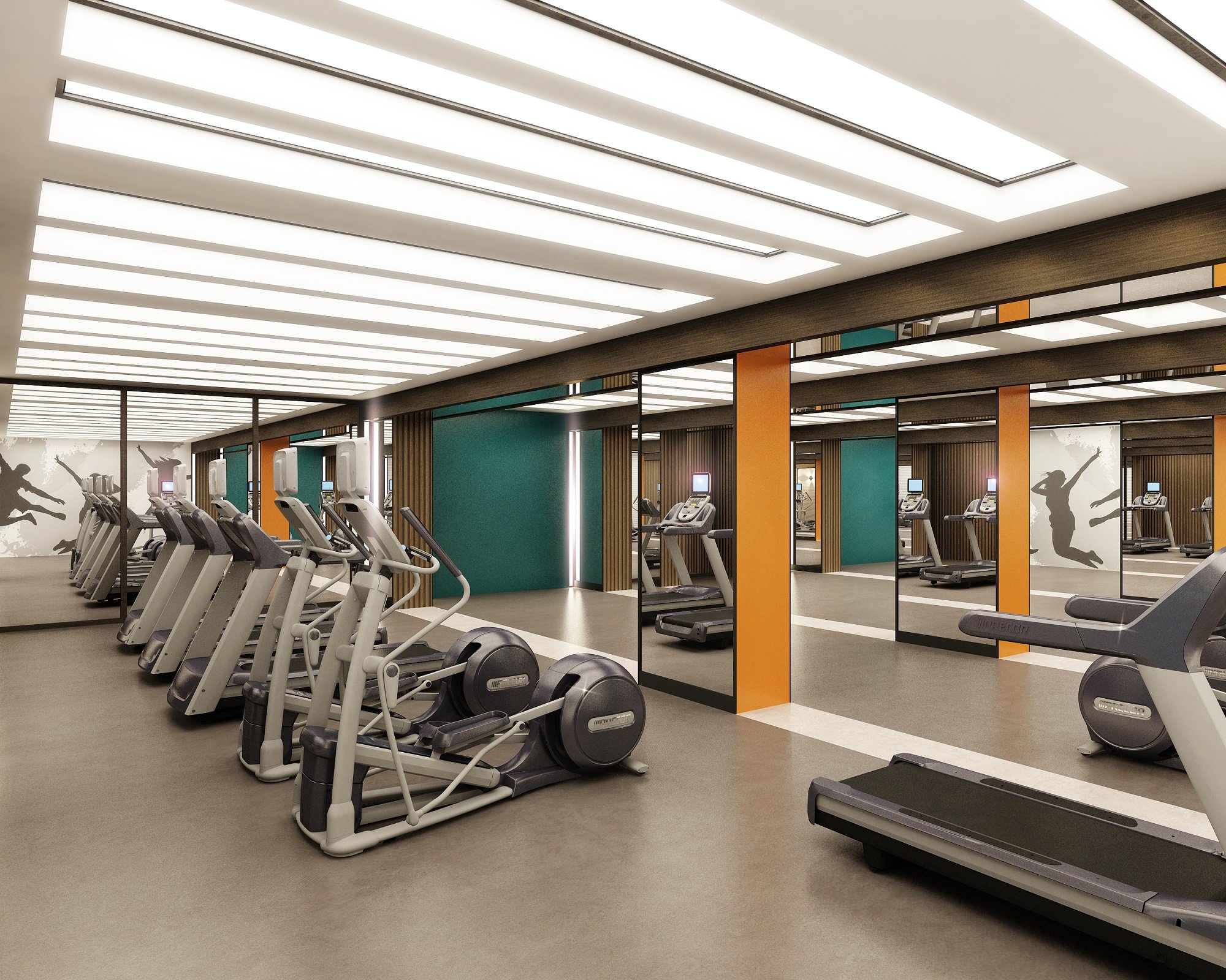 Тренажёрный зал в Jazz