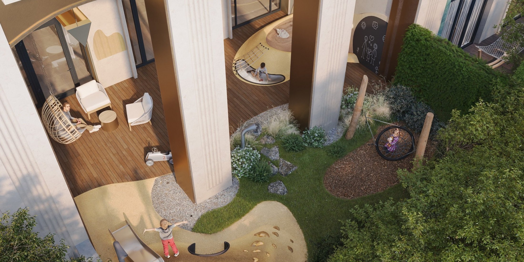 Развивающая детская площадка по стандарту Kid’s Lab