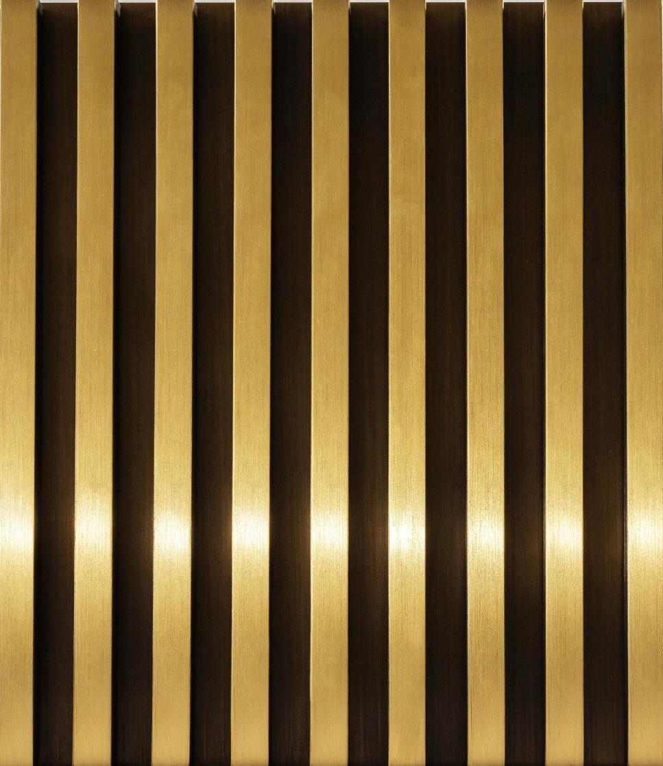 Сатинированная латунь