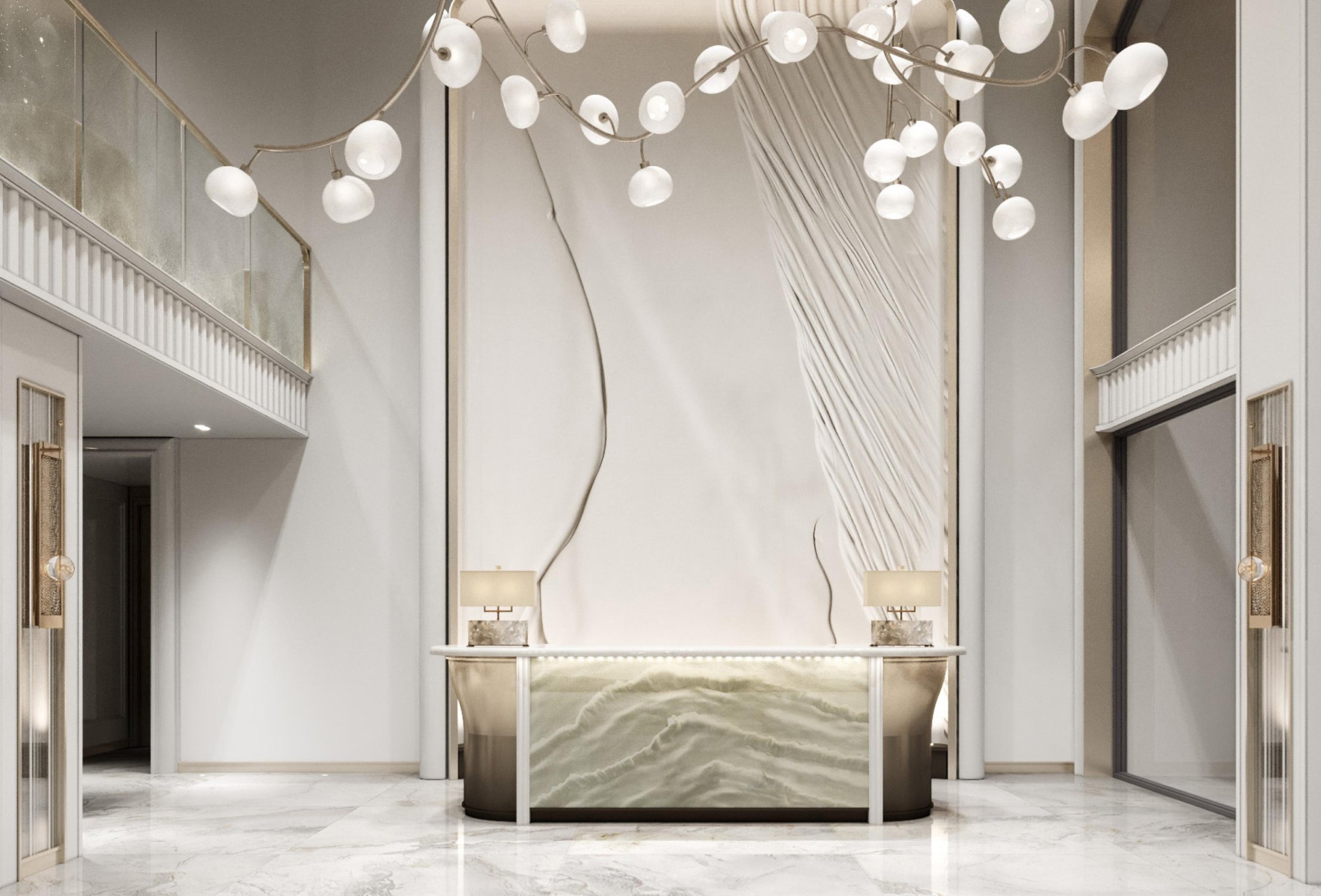 Ресепшн в лобби