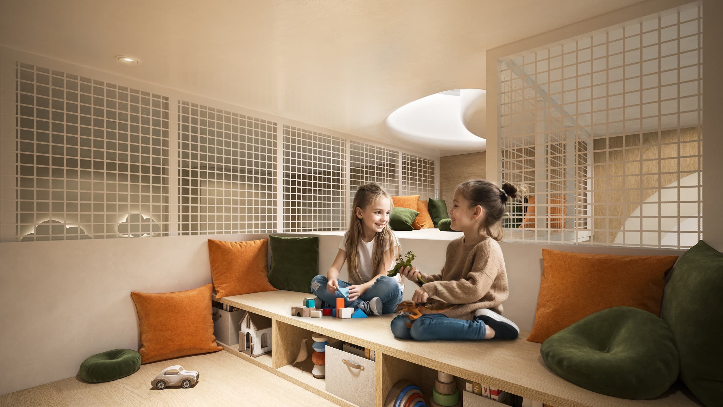 Подвесной лабиринт для игр