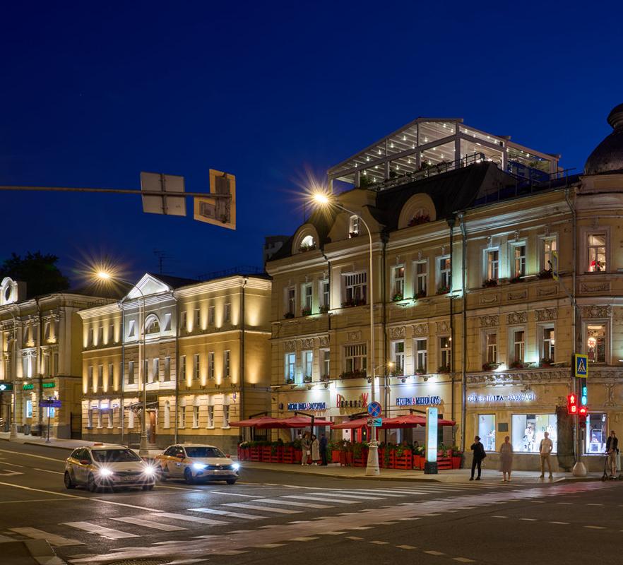 Рестораны и магазины на Остоженке