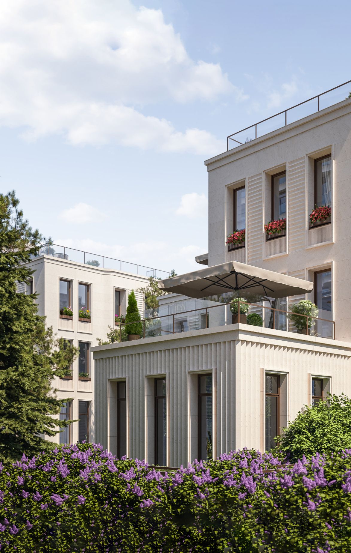 Фоновая картинка с видом ВИЛЛЫ