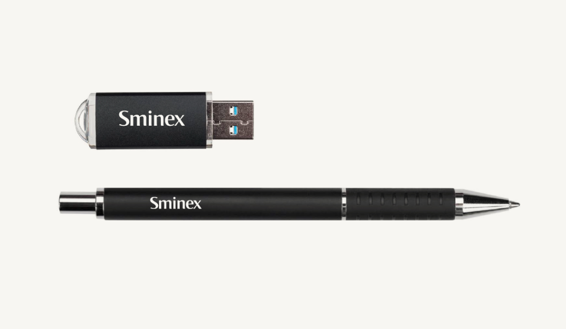 Микровариант логотипа Sminex - примеры