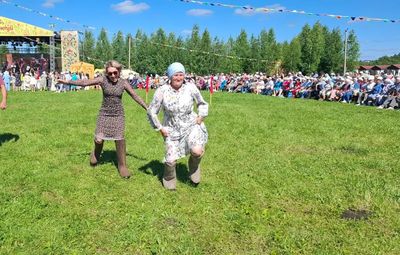 Сабантуй в Малмыже. Фото: Центральная библиотека г. Малмыжа, ВКонтакте