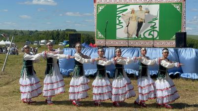 Сабантуй в Малмыже. Фото: МБОУ ДО «Малмыжская  ДШИ», ВКонтакте