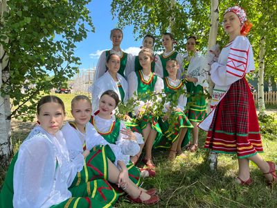 Сабантуй в Малмыже. Фото: Образцовый хореографический коллектив "Фантазия", ВКонтакте