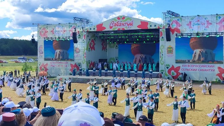 Сабантуй в Малмыже. Фото: Малмыжское РМО ВПП «Единая Россия», ВКонтакте