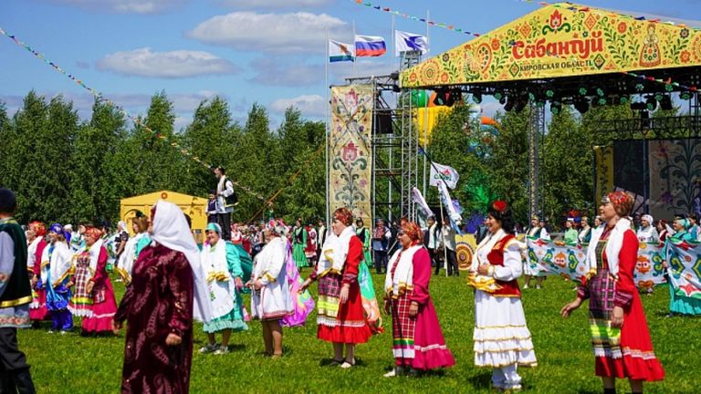 Сабантуй в Малмыже. Фото: Новости Кирова сегодня, происшествия, срочно, ВКонтакте