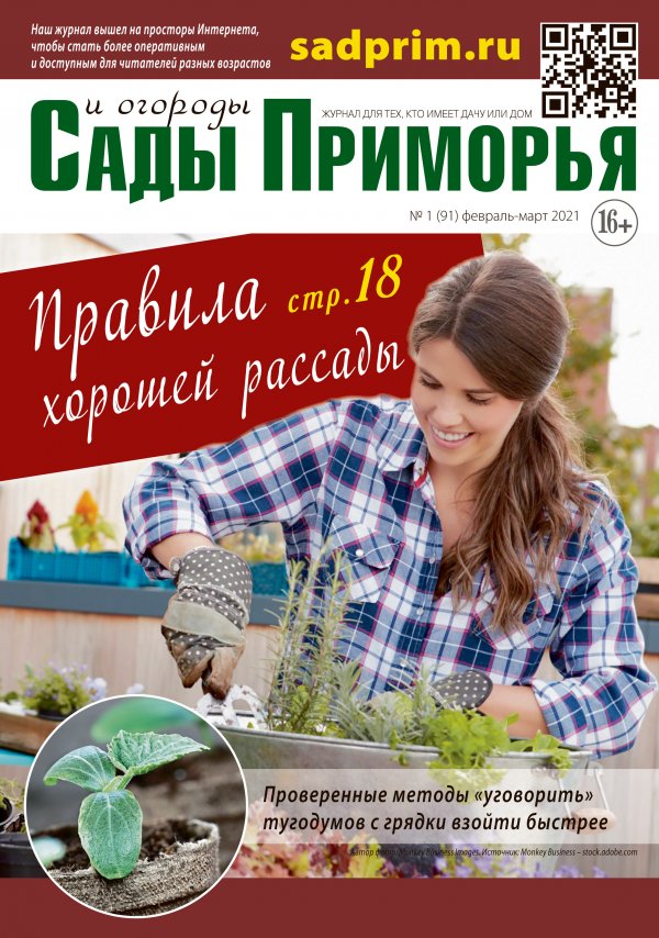 Вышел февральский номер журнала "Сады и огороды Приморья"