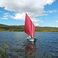 Sailboat швертбот Ракушка