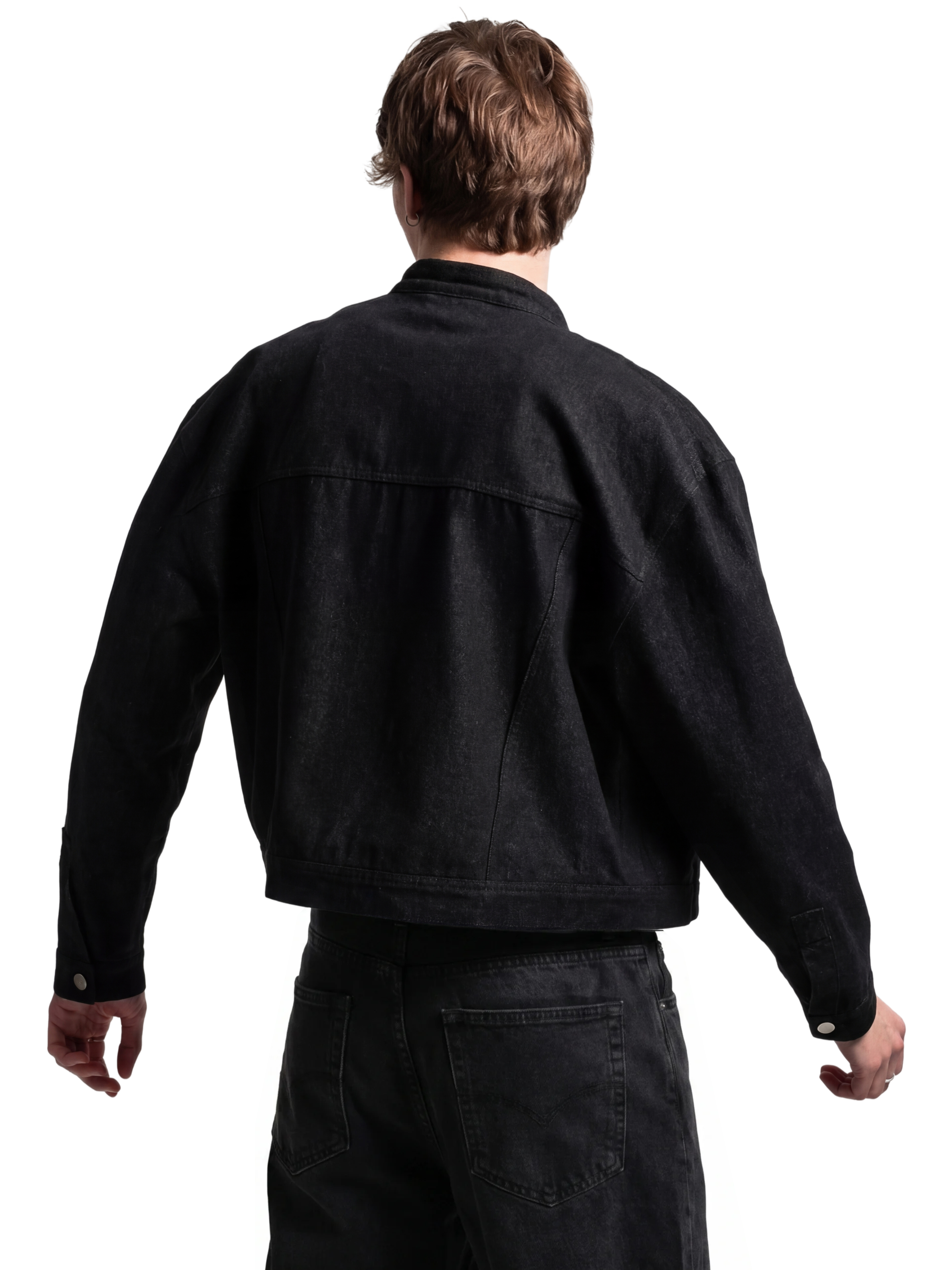 SALIY DENIM JACKET BLACK