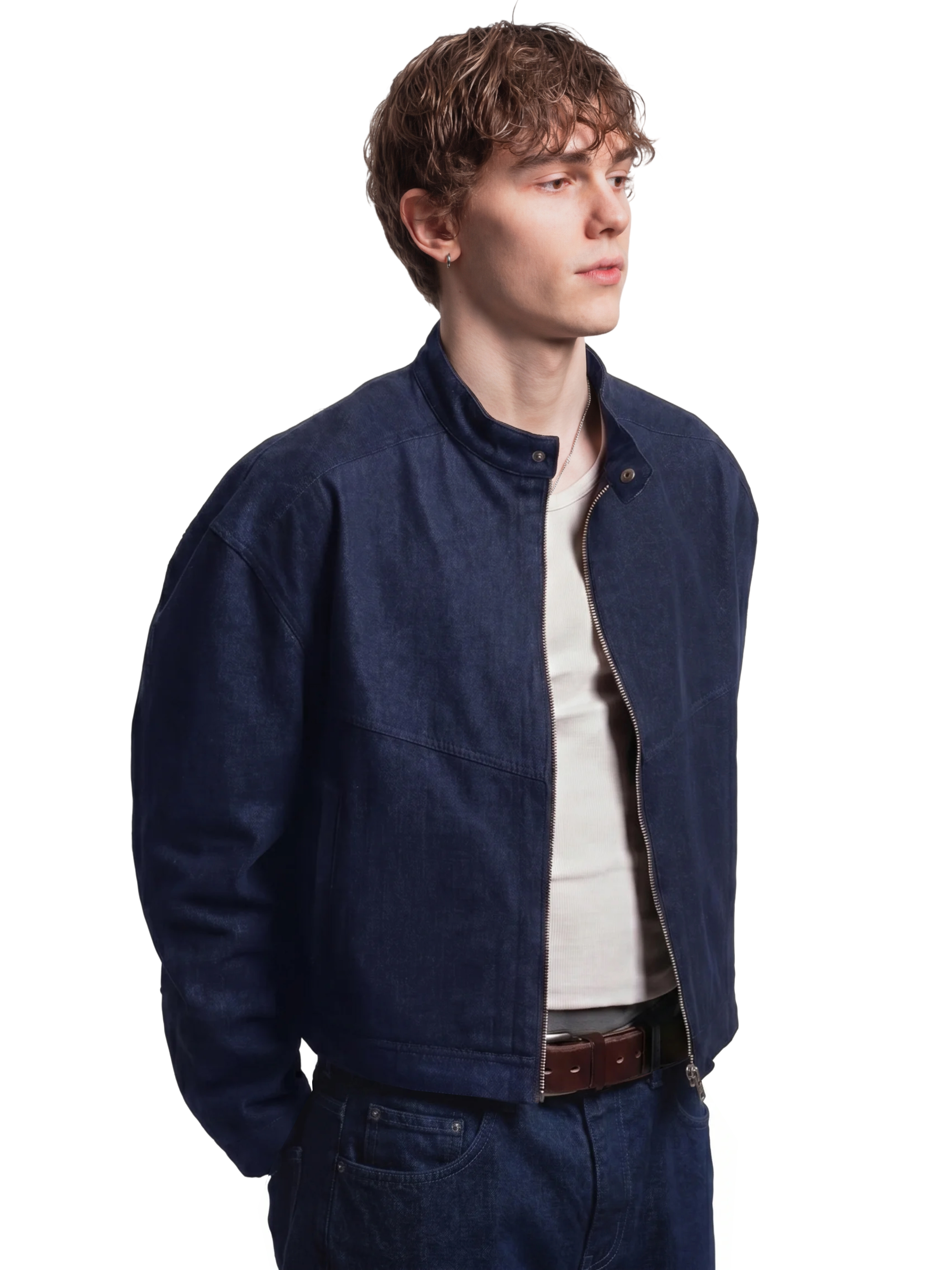 SALIY DENIM JACKET BLUE