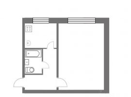 1-к кв. Омская область, Омск ул. Декабристов, 110 (32.0 м²) - Декабристов. Омск - фото 4