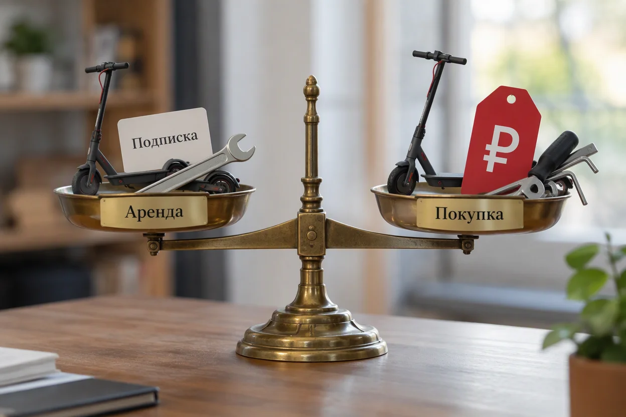 Подписка на самокат для доставки — сравнение аренды и покупки собственного транспорта
