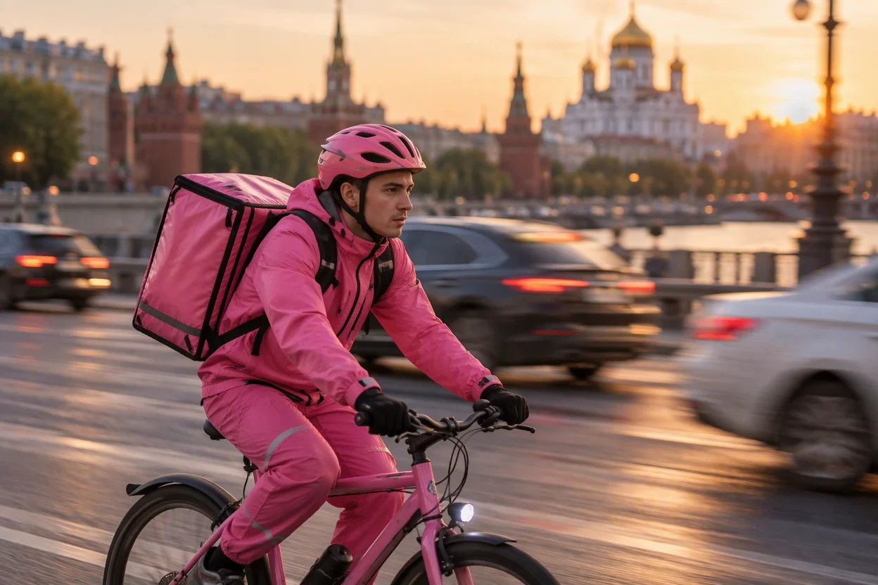 Форма и сумка курьера Самокат — как выглядит экипировка велокурьера в реальной доставке