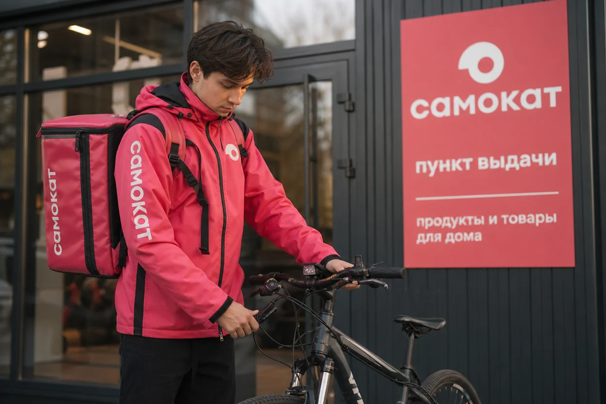 Велокурьер шаг 5: получение велосипеда и фирменной формы от партнёрской компании