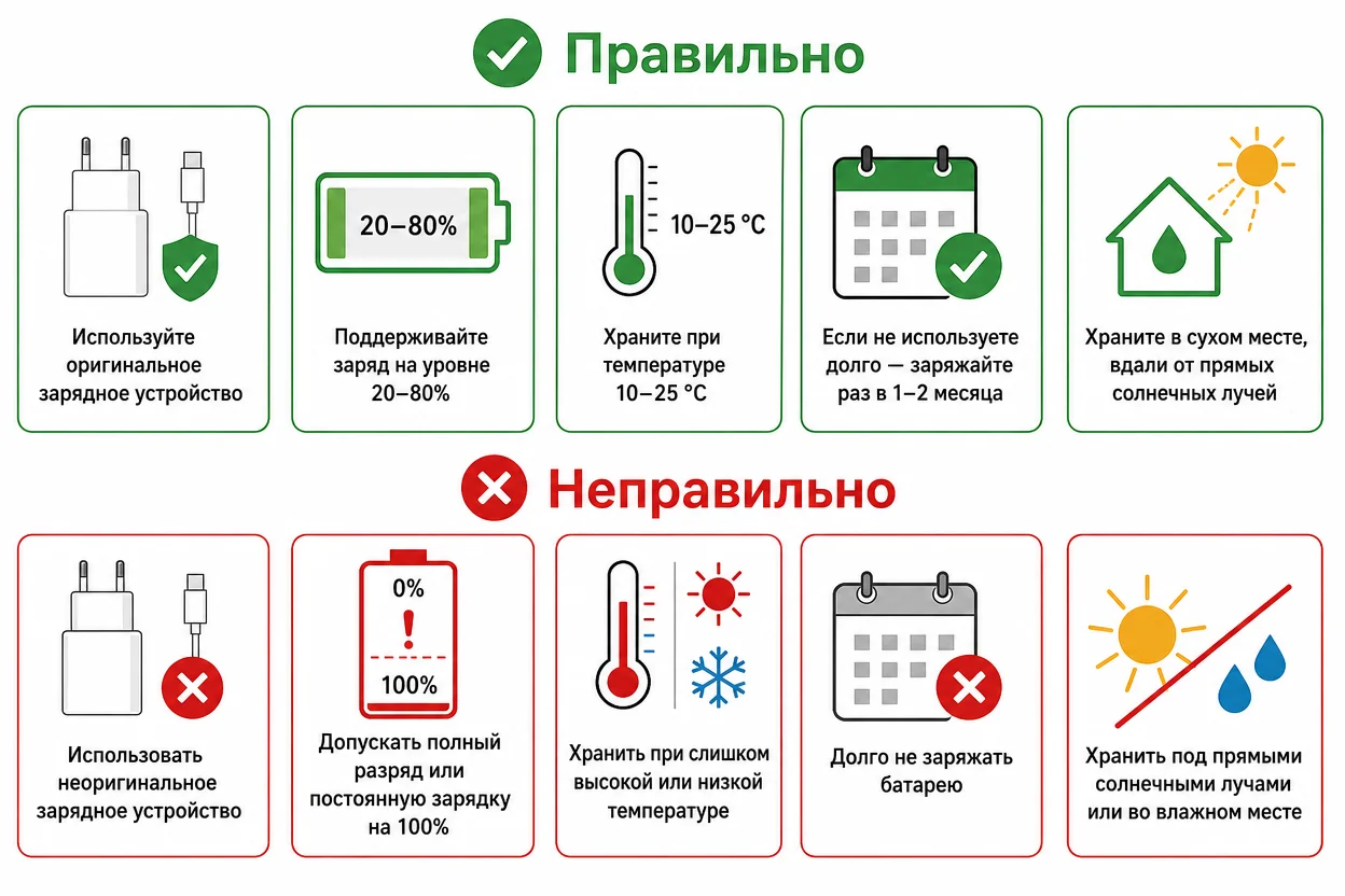 Безопасность литиевых аккумуляторов — правильная зарядка и хранение батареи велосипеда