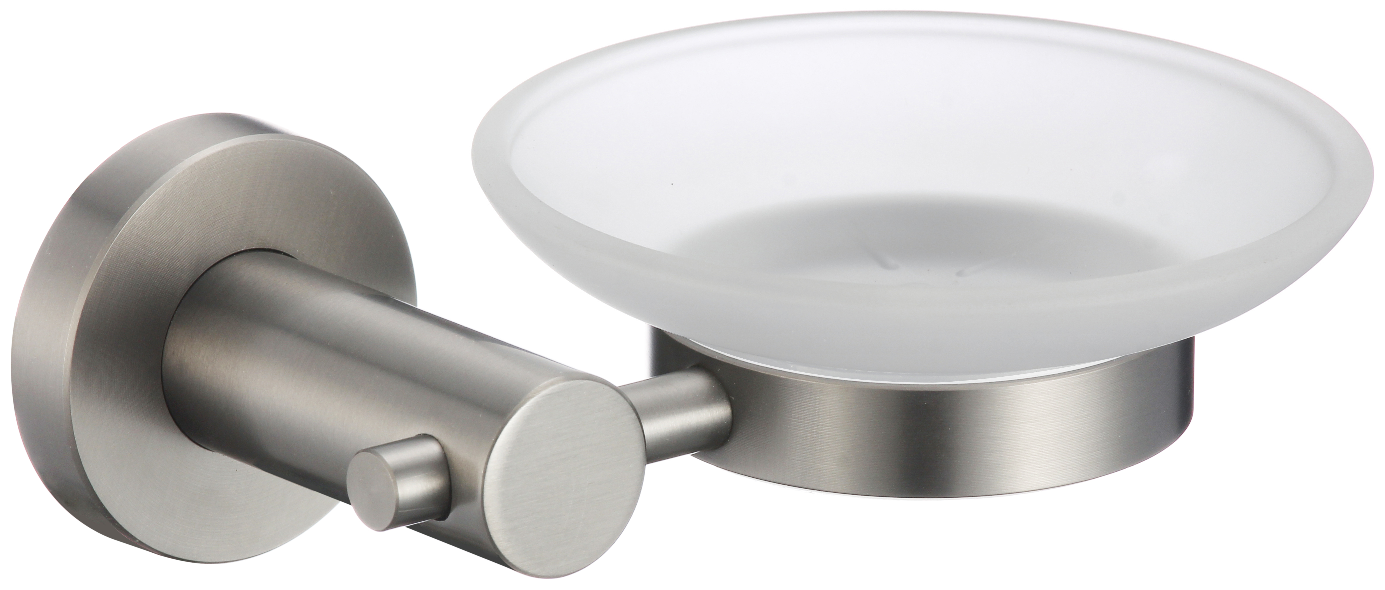 S-005659 · Мыльница стеклянная с настенным держателем