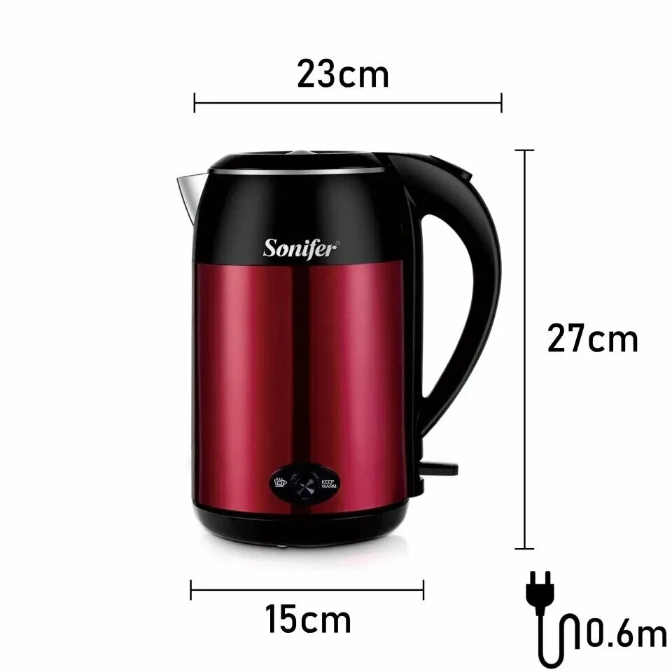 Электрический Elektr choynak Sonifer SF-2072, мощность 1800 Вт, объем 1,8 л