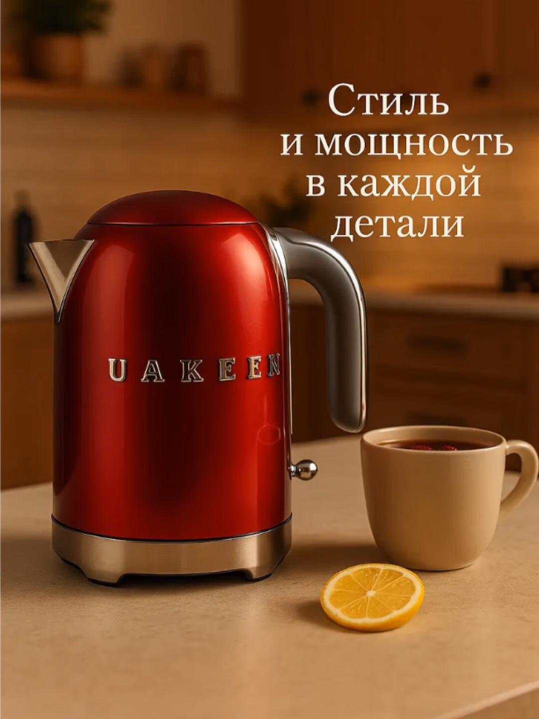 Elektr choynak Uakeen 2200W (Qizil) - 5