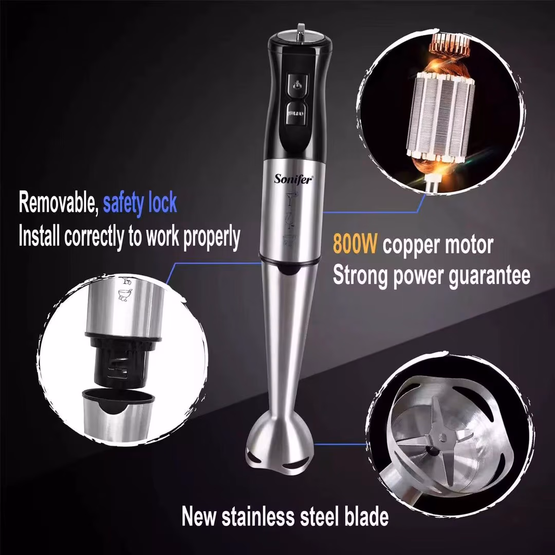 Blender Sonifer SF-8086, многофункциональный, мощность 800Вт, 10 в 1 - 4