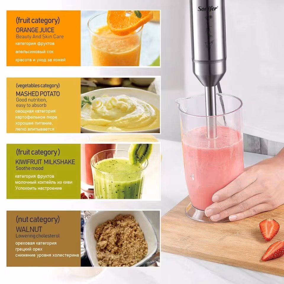 Blender Sonifer SF-8085, ручной, турборежим, защита от перегрева, 600 вт - 3