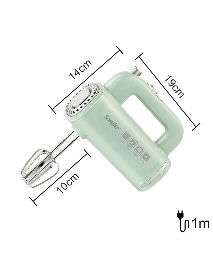 Qo'l mikseri Sonifer SF-7034, 5 скоростей, турборежим, импульсный режим