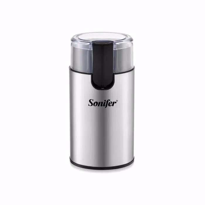 Kofe maydalagich Sonifer SF-3602, 100Вт, ротационный нож, серебристо-черная - 3
