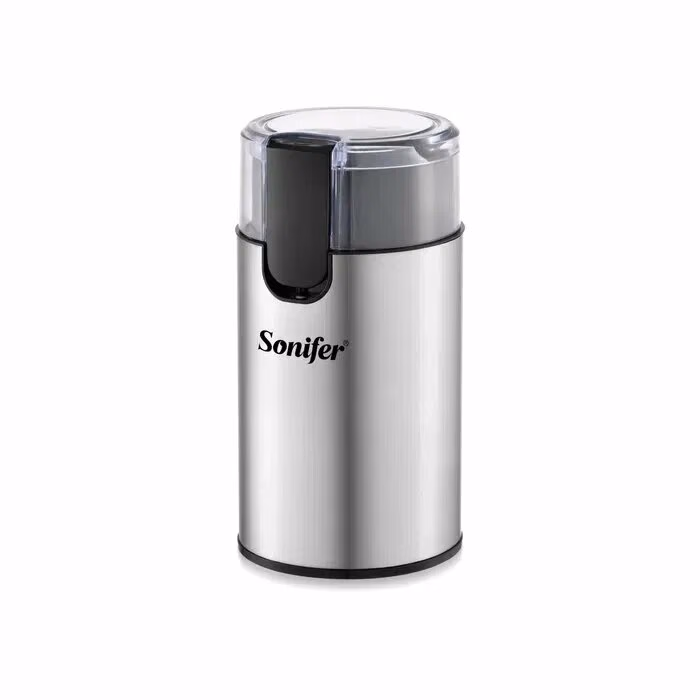 Kofe maydalagich Sonifer SF-3602, 100Вт, ротационный нож, серебристо-черная - 4