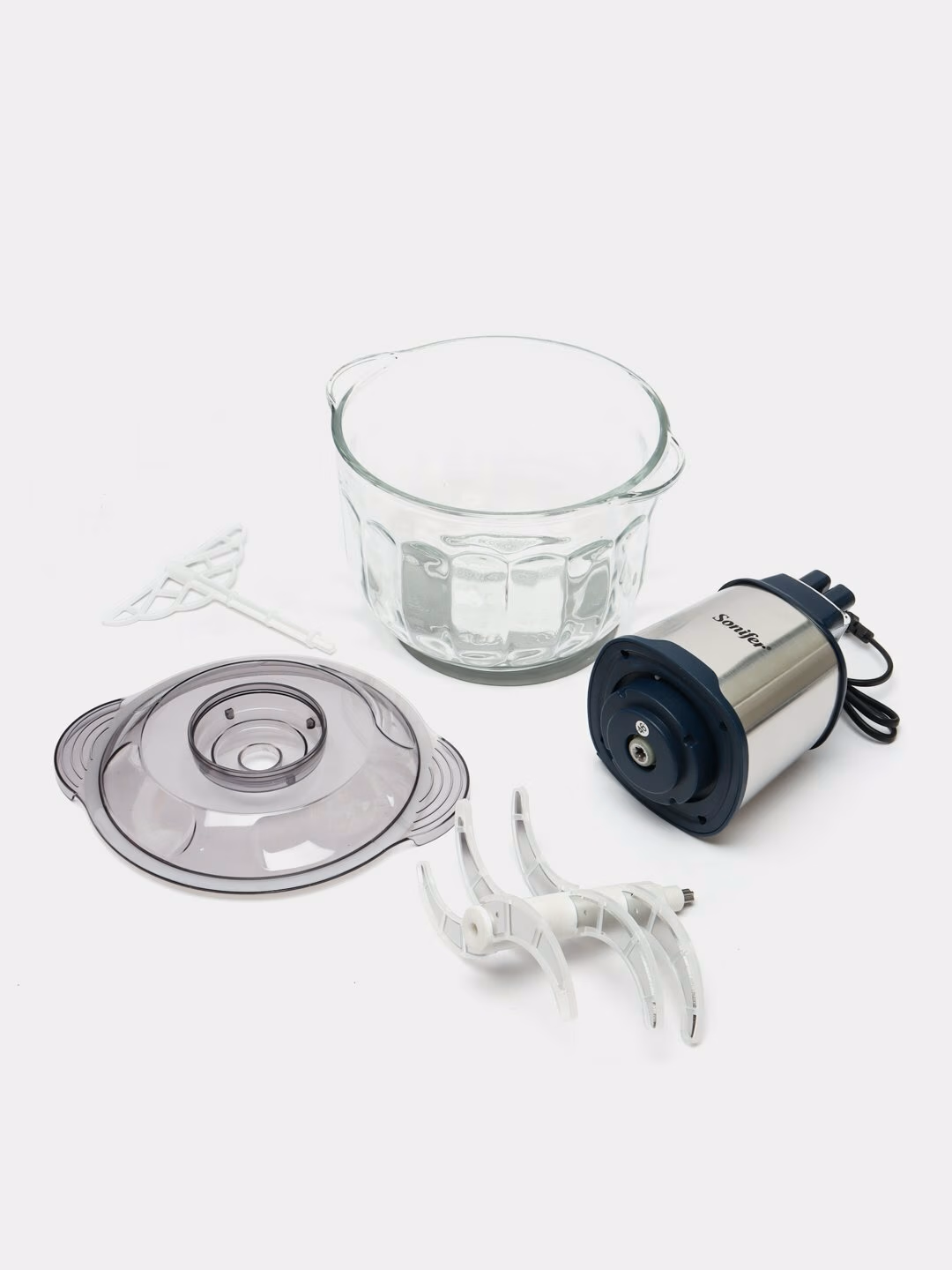 Maydalagich Sonifer SF-8123, мощность 600Вт, стеклянная чаша 4л чоппер - 5