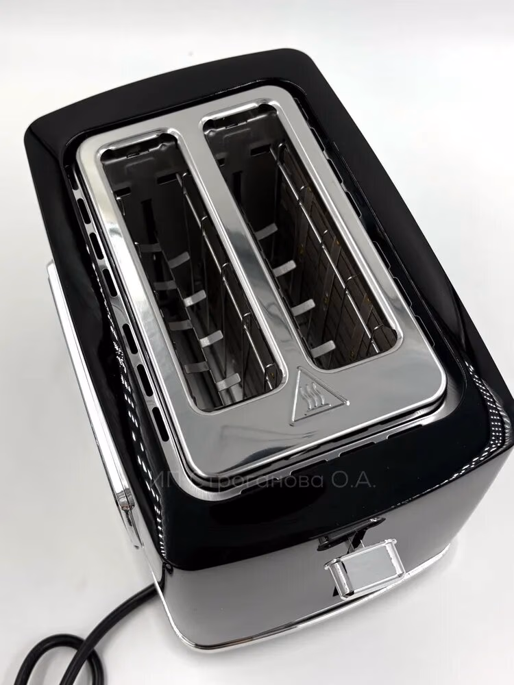 Toster Uakeen (Qora, Displeyli), non va buterbrod uchun, 1000W - 5