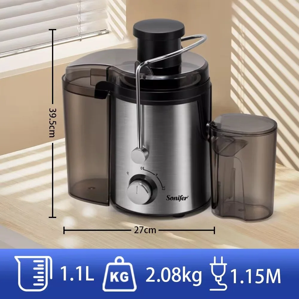 Sharbat chiqargich Sonifer SF-5530, центробежная, 400 Вт, 2 скорости, 0,5 л