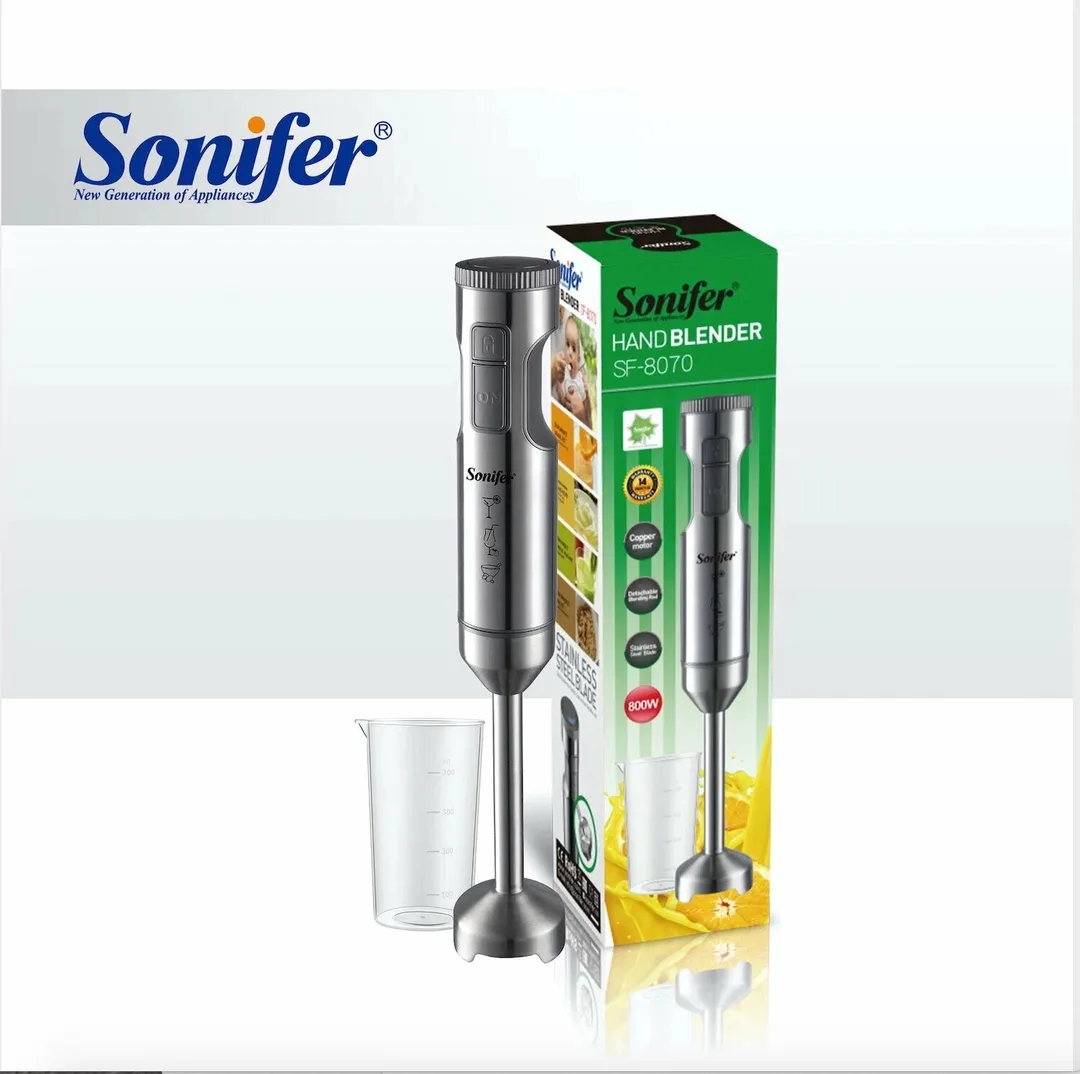 Qo'l blenderi Sonifer SF-8070, 0.8 л, 800 Вт турбо