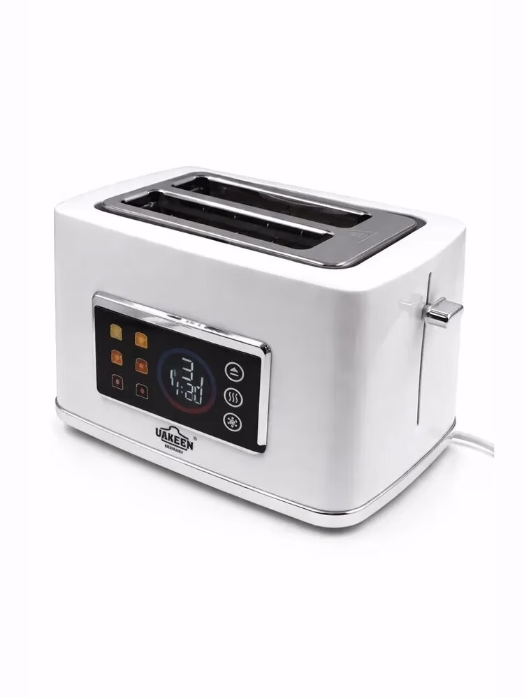 Toster Uakeen (Oq, Displeyli), non va buterbrod uchun, 1000W - 2