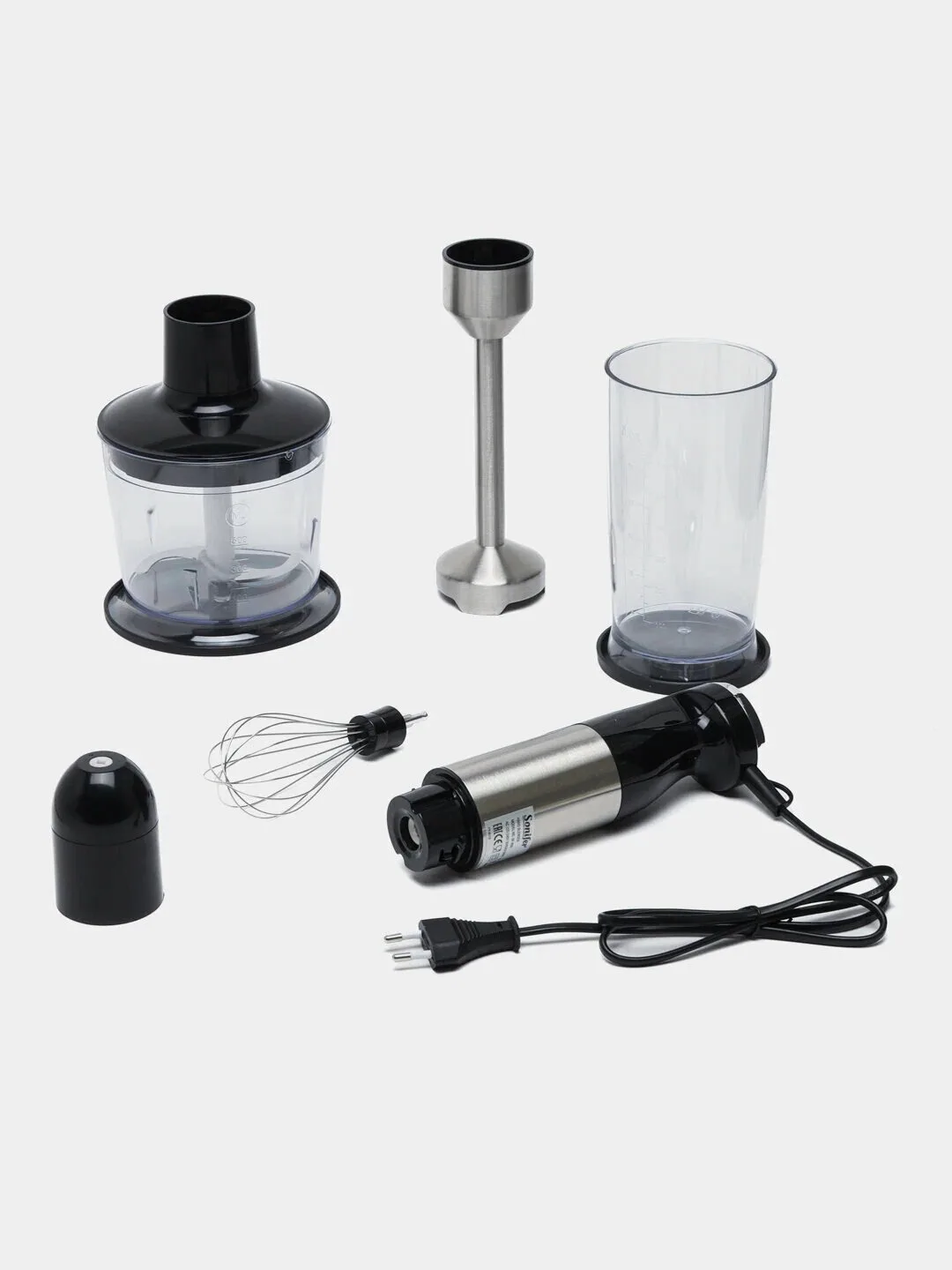Qo'l blenderi, миксер, измельчитель, Sonifer SF-8081, 3 в 1