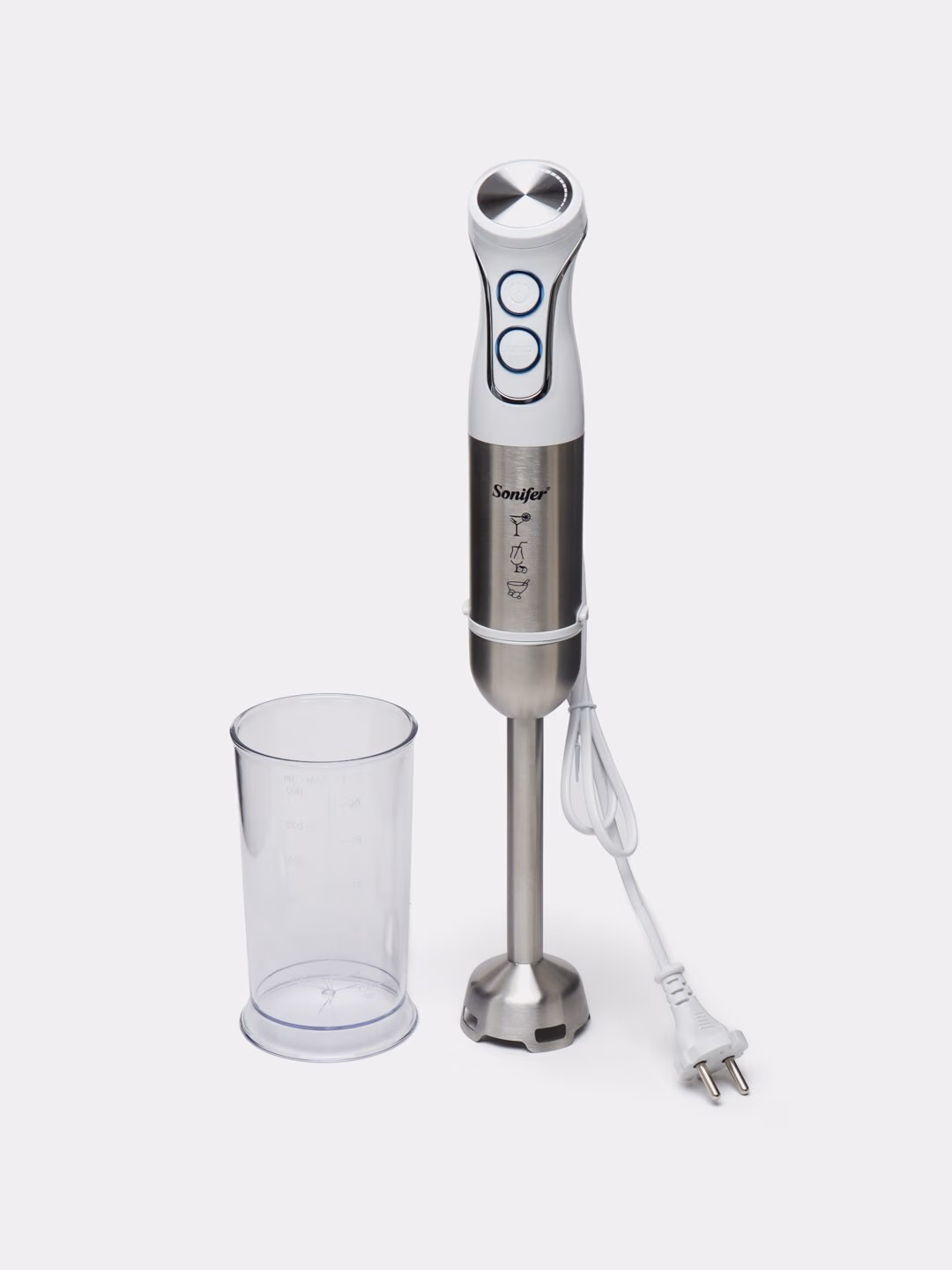 Blender Sonifer SF-8142, ручной, мощность 1500Вт, с мерным стаканом - 3
