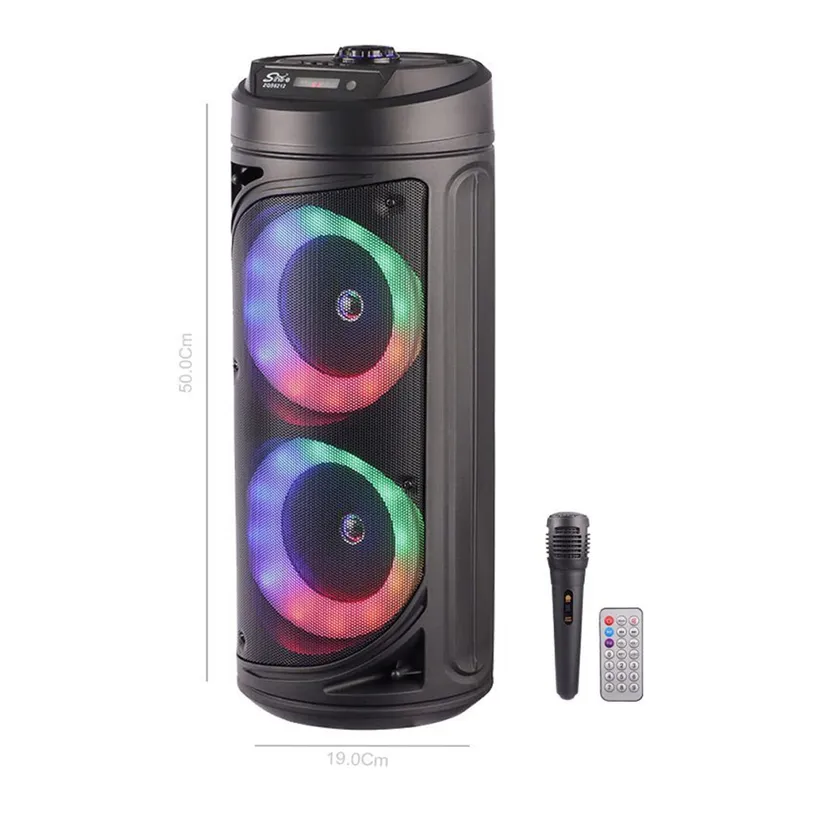 Портативная беспроводная Bluetooth колонка Sing-e ZQS-6212, Черный