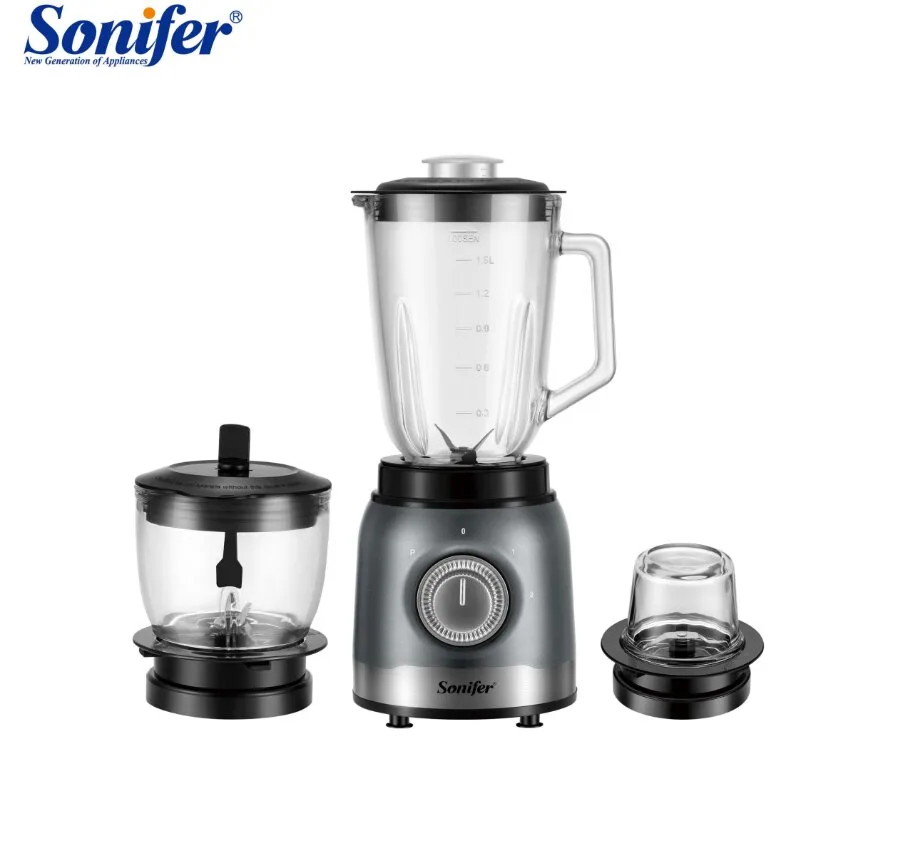 Blender-измельчитель-кофемолка Sonifer SF-8125, многофункциональное устройство