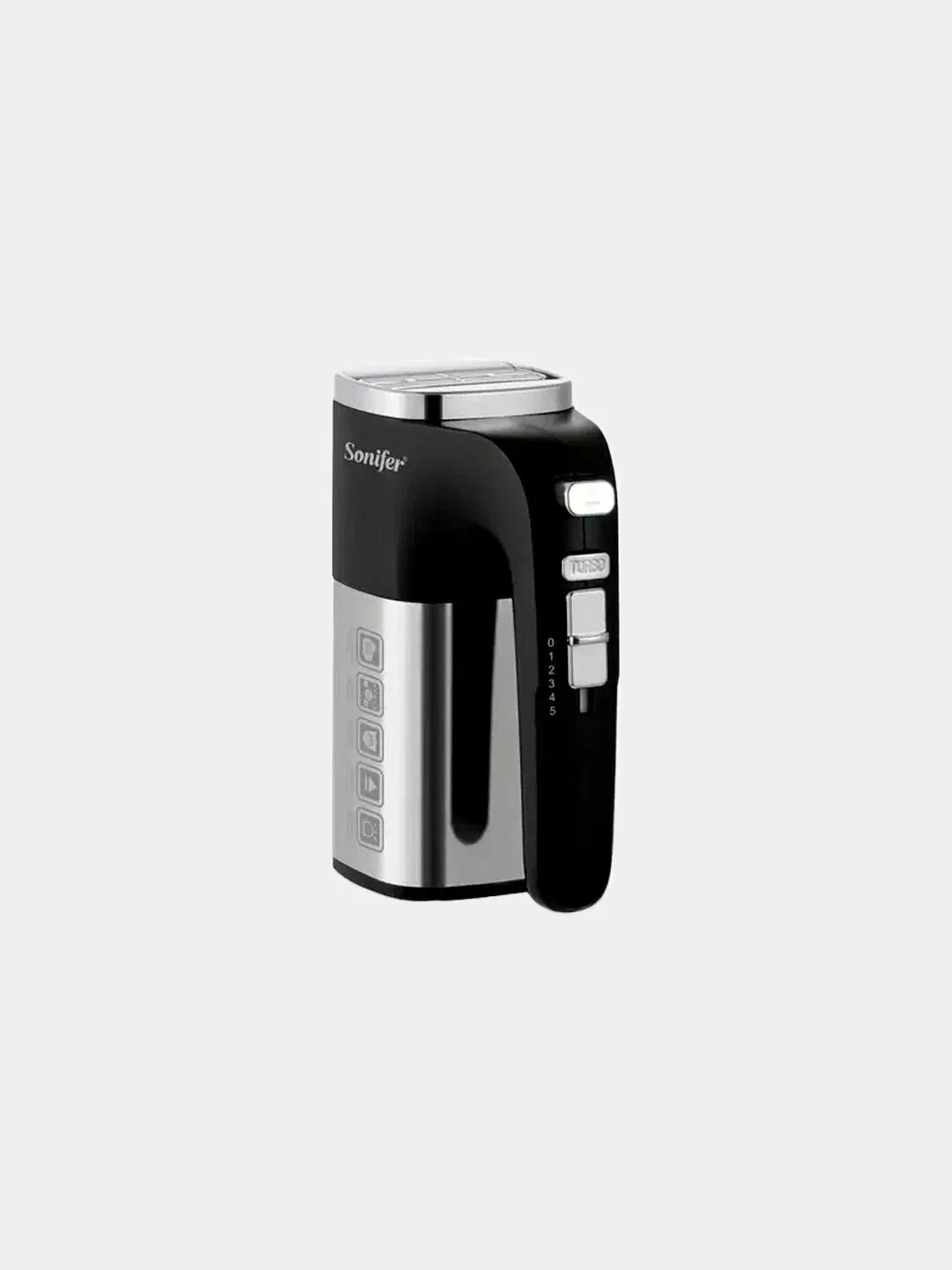 Qo'l mikseri Sonifer SF-7077, 500W, 5 скоростей, турборежим, импульсный режим, черный