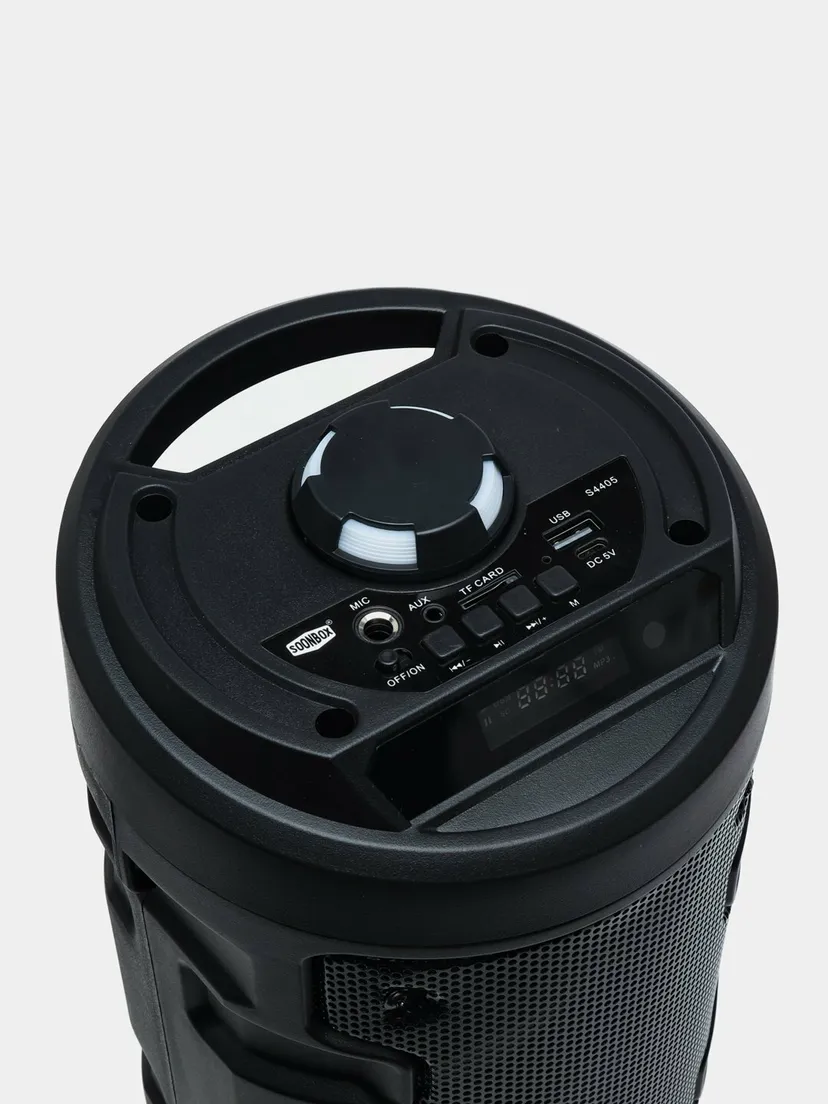 Портативная беспроводная Bluetooth колонка Sing-e SOONBOX, Черный