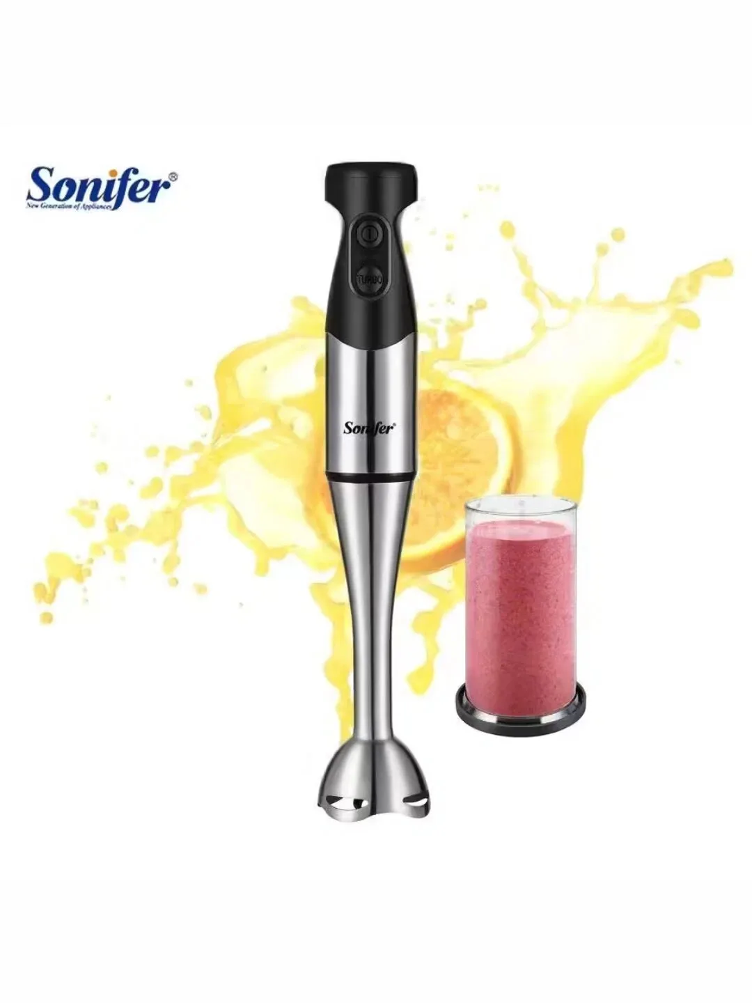 Qo'l blenderi Sonifer SF-8030, 0.6 л, 500 Вт турбо