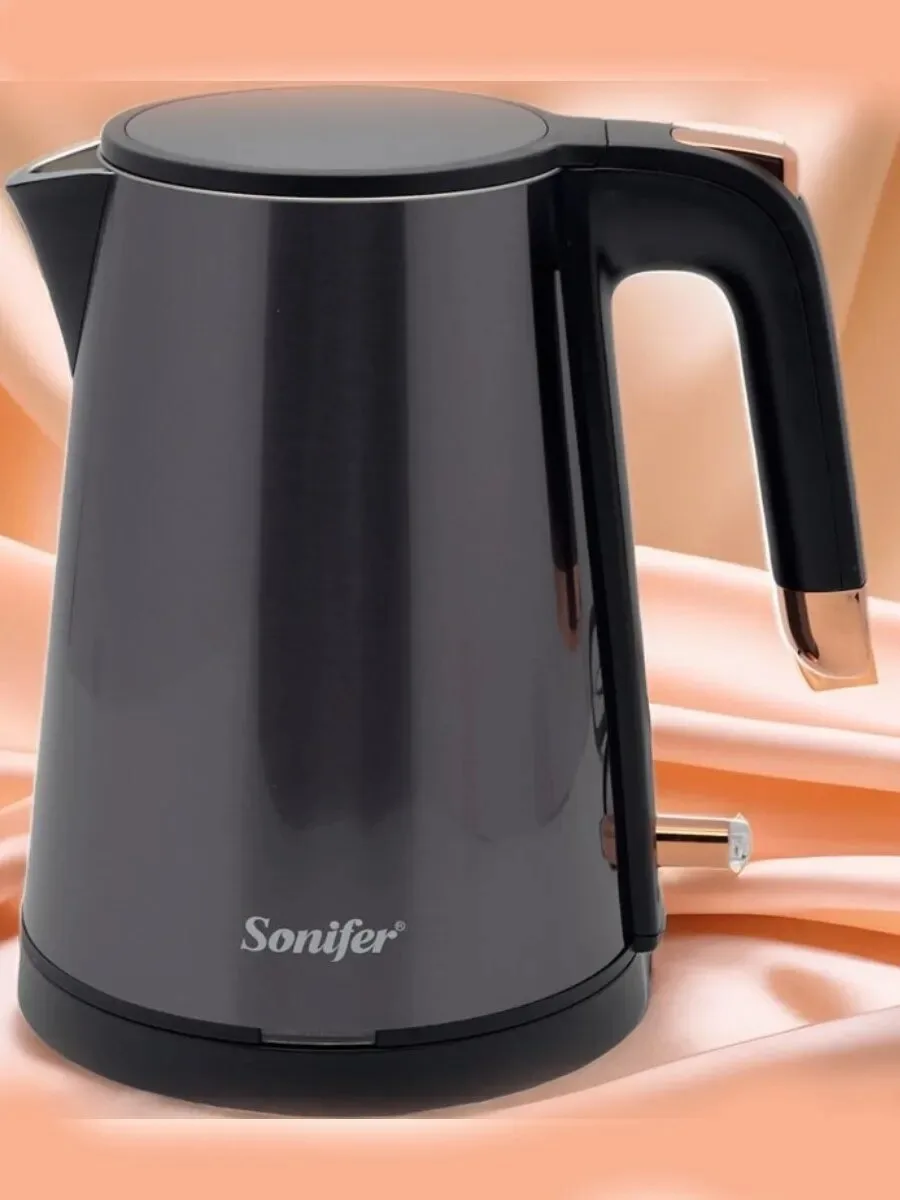 Elektr choynakSonifer SF-2111, металлический, блокировка без воды, 1л