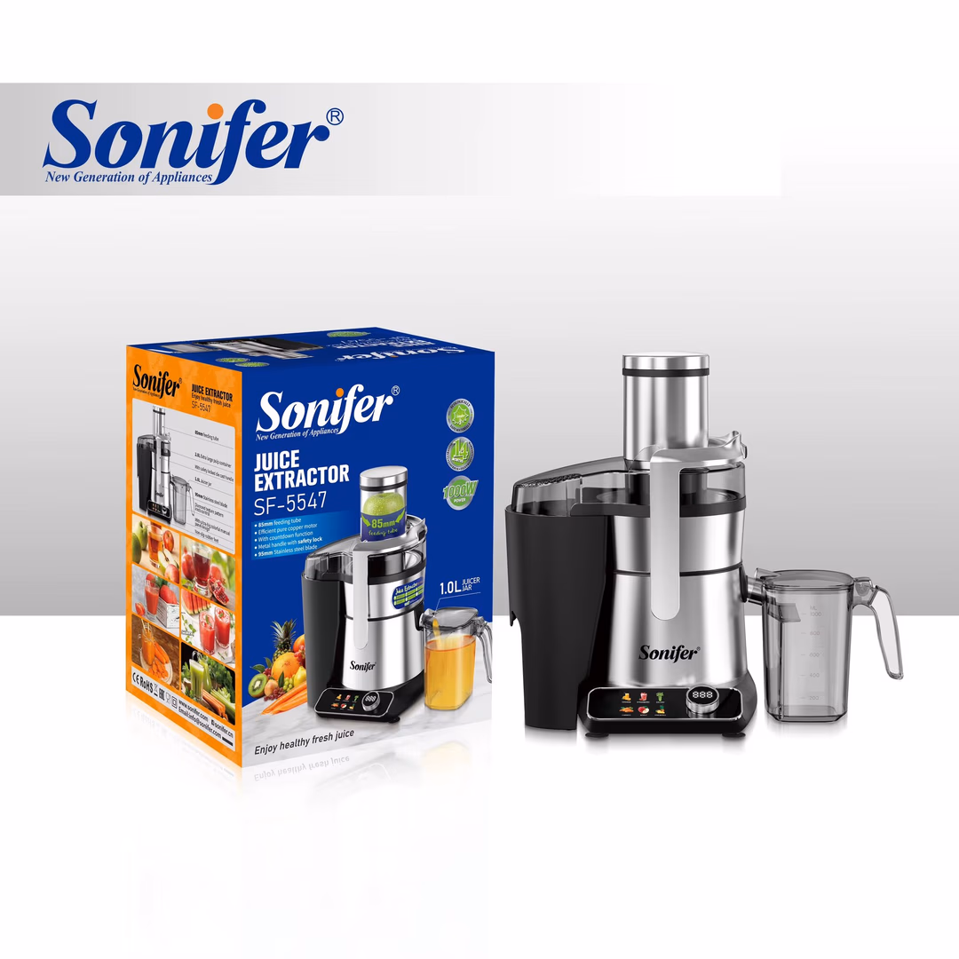 Sharbat chiqargich Sonifer SF-5547, центробежный отжим, 1 л, 6 скоростей - 5